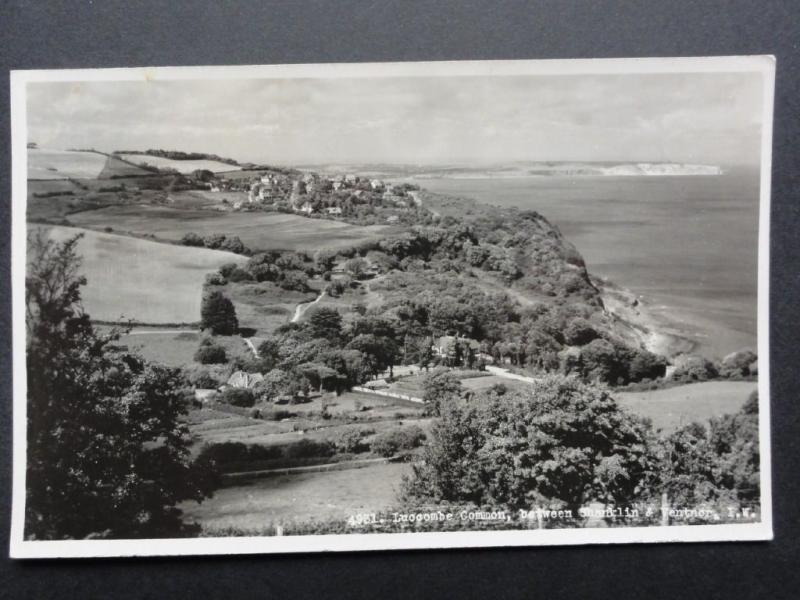 Isle of Wight: Luccombe Common Between Shanklin & Ventnor - RP Postcard by Nigh