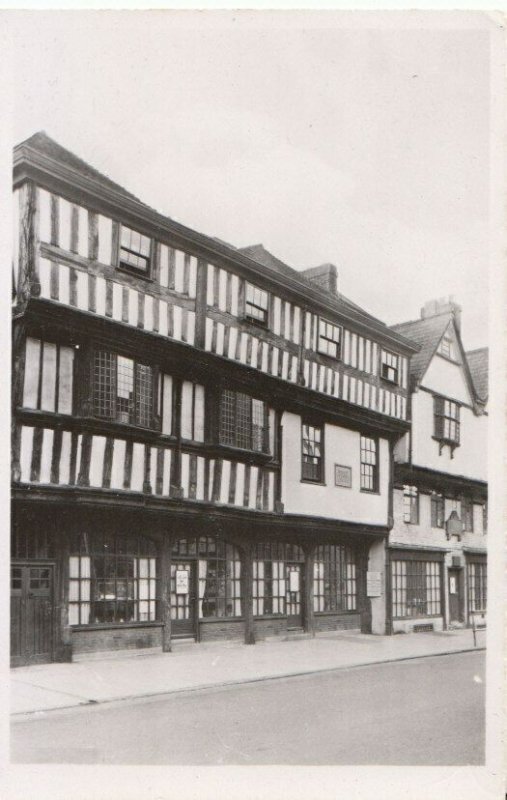 Gloucestershire Postcard - 15th Century House - Bishop Hooper Lodging - TZ7388