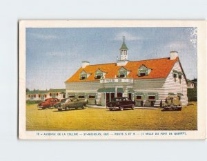 Postcard Auberge De La Colline, St.-Nicholas, Canada