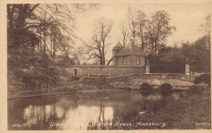 AMESBURY WILTSHIRE ENGLAND~GRAY BRIDGE-DIANNA HOUSE~FRITH PHOTO POSTCARD