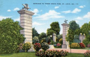 Entrance,Tower Grove Park,St Louis,MO
