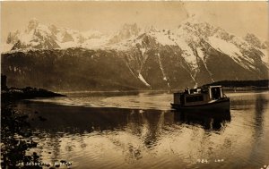 PC CPA US, ALASKA, SEDUCTION POINT, VINTAGE REAL PHOTO POSTCARD (b6724)