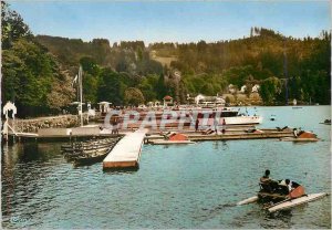 Modern Postcard Gerardmer (Vosges) The Banks Lake Boat Pedalo