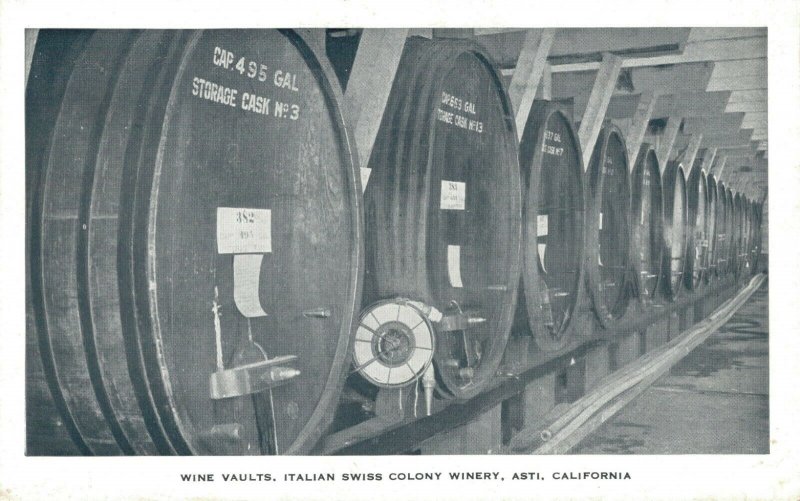 USA - Wine Vaults Italian Swiss Colony Winery Asti California 04.31