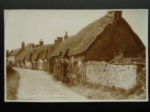 Dorset MORETON The Street c1950s RP Postcard by E. A. Sweetman & Sons