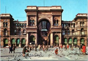 Postcard Italy Milan -  Victor Emanuel Gallery