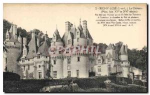 Postcard Old Rigny Usse Chateau