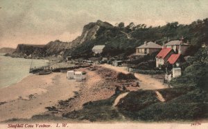 Vintage Postcard 1910's Steephill Cove Chalet Ventnor Isle of Wight UK