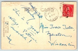 RPPC  South Dakota State College Campus  Brookings  Postcard  1925