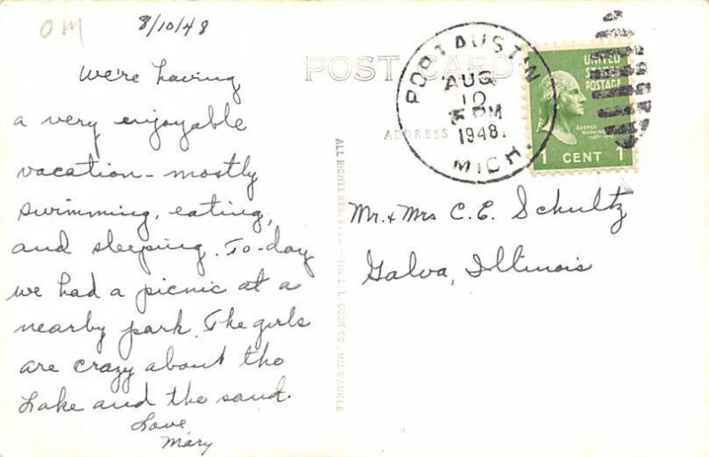 Shoreline Port Austin, Michigan MI