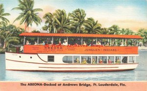 FL, Fort Lauderdale, Florida, Abeona Jungle Cruise Ship, Andrews Bridge