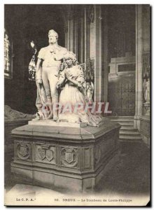 Old Postcard Dreux The Tomb of Louis Philippe