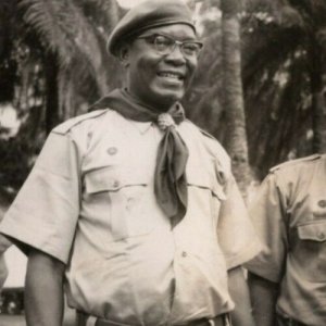 1960s Rt Hon Dr Nnamdi Benjamin Azikiwe Nigeria PC Pres RPPC Real Photo Postcard 