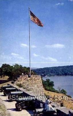 South Wall in Fort Ticonderoga, New York