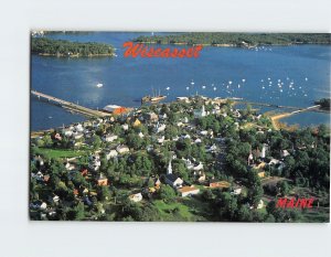 Postcard Wiscasset Maine USA