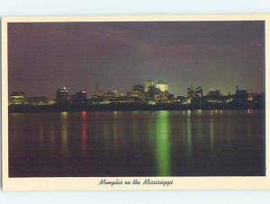 Unused Pre-1980 PANORAMIC VIEW Memphis Tennessee TN hp3890