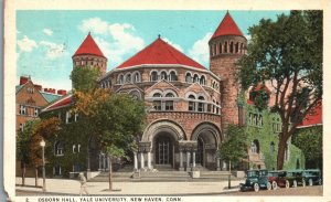 Vintage Postcard 1925 Osborn Hall Yale University Building New Haven Connecticut