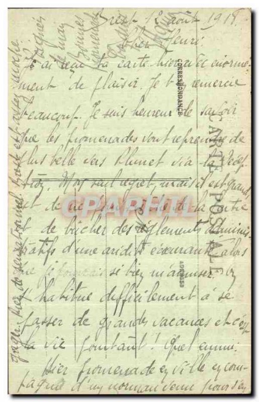 Postcard Old Saint Guenole Penmarch Pointe Toul