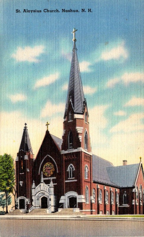 New Hampshire Nashua St Aloysius Church