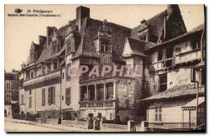 Old Postcard Perigueux House Renaissance Consuls