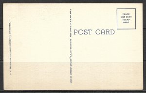 Illinois, Springfield - State Capitol At Night - [IL-071]