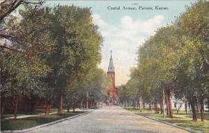 Kansas Parsons Central Avenue 1909