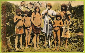 25039 - PERU  -  Vintage Postcard - Indios Cashivos