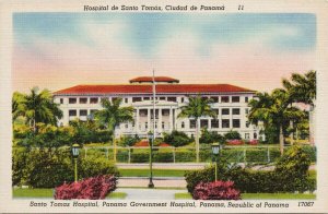 Panama Hospital de Santo Santo Tomas Hospital Panama Govt Hospital Postcard E99