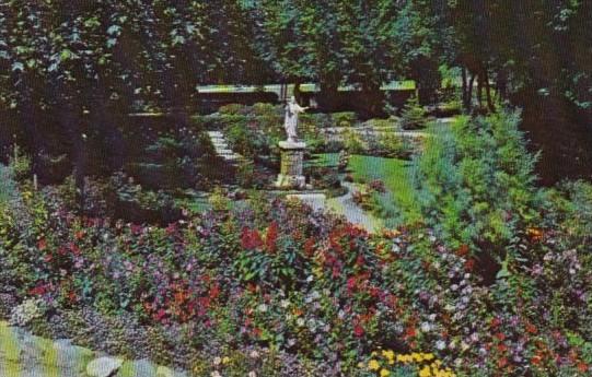 Canada Sacred Heart Gardens At Martyr's Shrine Midland Ontario