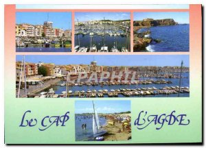 Postcard Modern Au Bord de la Mediterranee Herault Cap d'Agde