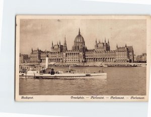 Postcard Parlament, Budapest, Hungary