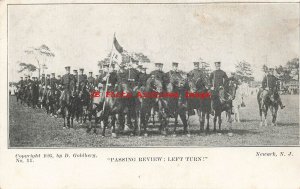 NJ, Newark, New Jersey, Cavalry Review, D Goldberg Pub No 11