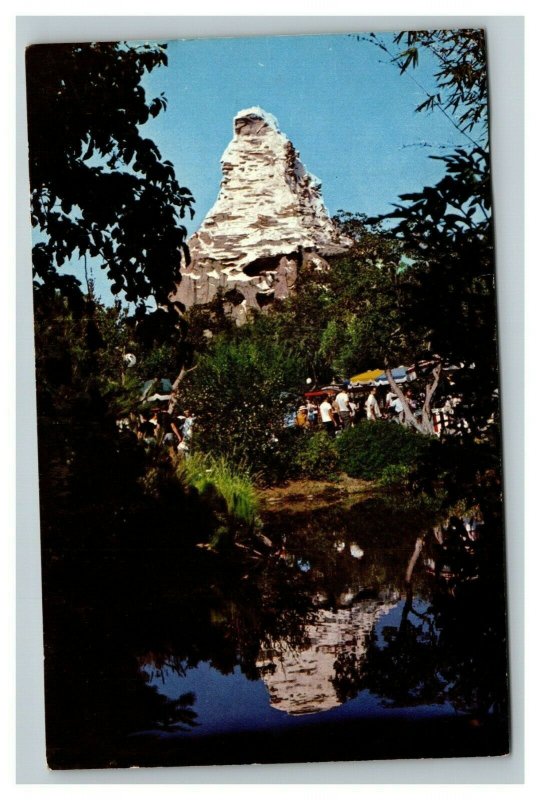 Vintage Disney Matterhorn Mountain Postcard Divided Back UNPOSTED