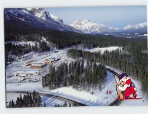 Postcard The Canmore Nordic Centre Site of 1988 Olympic Winter Games Canada