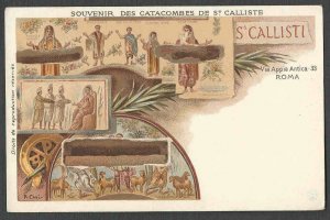 Ca 1911* VINTAGE ITALY CATACOMBES