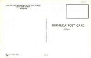 Ledgelets Cottage Colony Somerset Bridge Bermuda Postcard