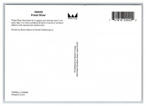 Priest River Idaho Postcard Continental Multi View