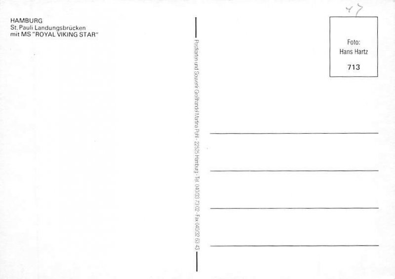 MS Royal Viking Star Cruise Ship 