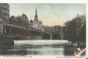 Somerset Postcard - Bath - The Weirs & Pulteney Bridge - Ref TZ3723