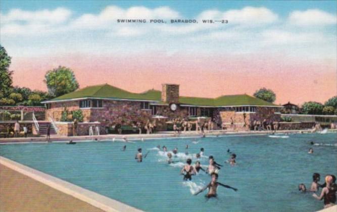 Wisconsin Baraboo Municipal Swimming Pool