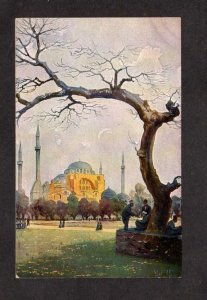 Turkey Istanbul Mosquee Sophie Constantinople Adrien's Postcard Vintage ...