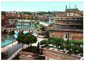 Lot 2 Rome Italy Roman Forum St Peter's Square City View Postcard 4 x 6