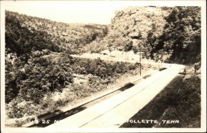 LaFollette Tennessee TN US 25 Cline? Real Photo Postcard