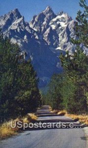 Grand Teton Peaks - Grand Teton National Park, Wyoming