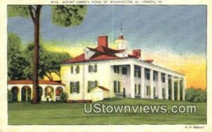 Home Of Washington - Mount Vernon, Virginia