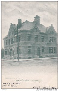 Post Office, Davenport, Iowa, PU-1905