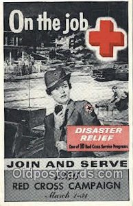 1956 Campaign Red Cross 1956 postal used 1956