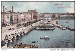 Boats, Alter Jungfernstieg, Hamburg, Germany, PU-1909