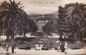 Monaco Monte Carlo Les Jardins Real Photo