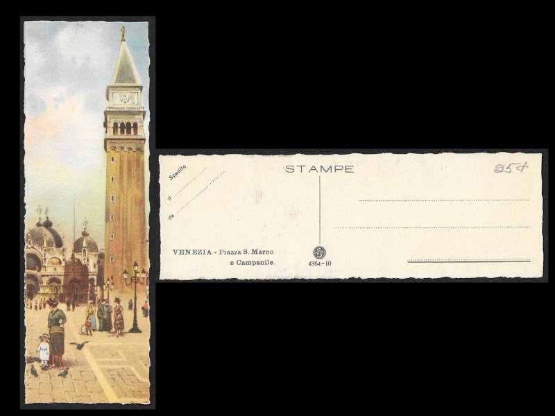 VENICE ITALY (20) Various View cards 1/2 normal size Unused (except one) c1930s